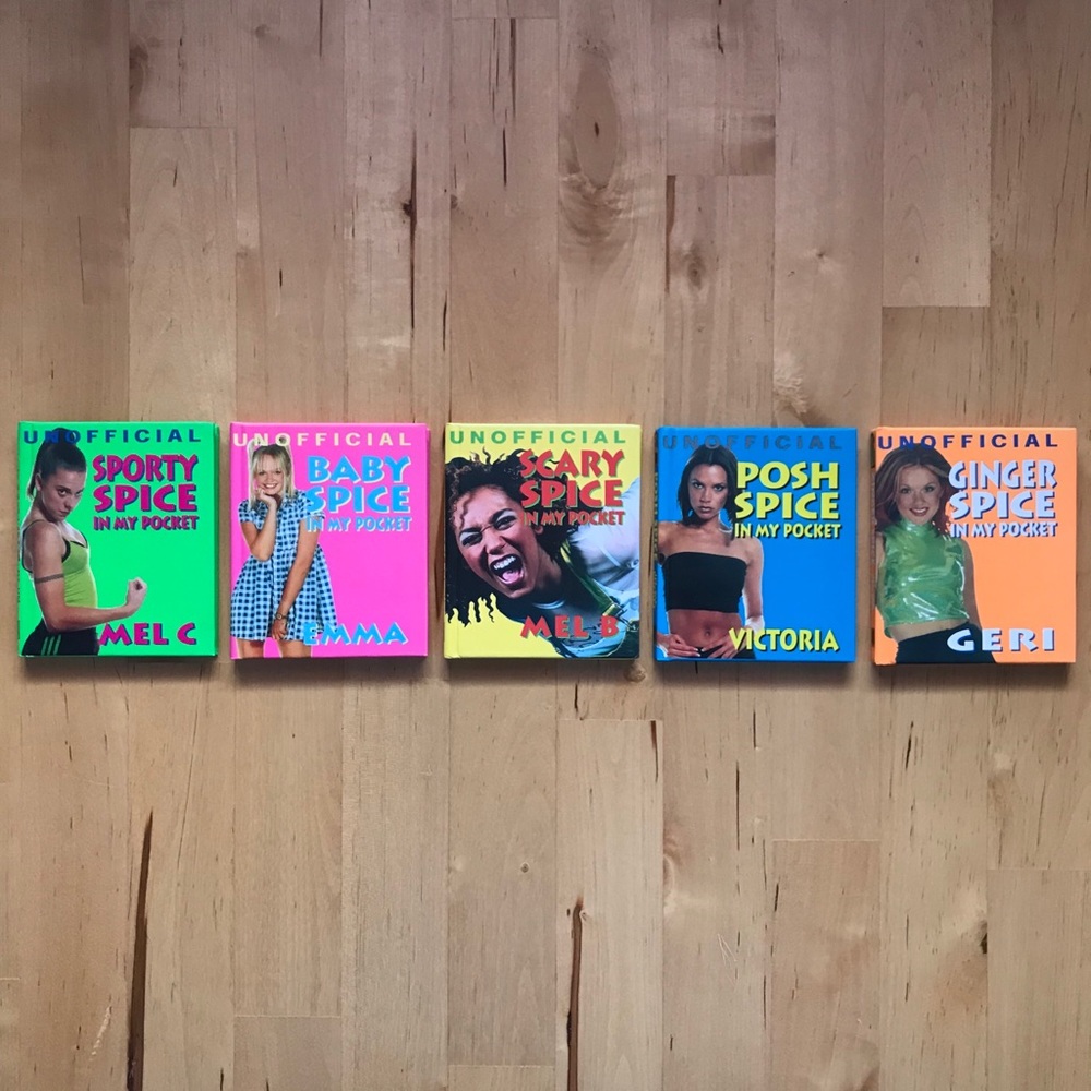 Vintage ‘90s SPICE GIRLS In My Pocket Book Series